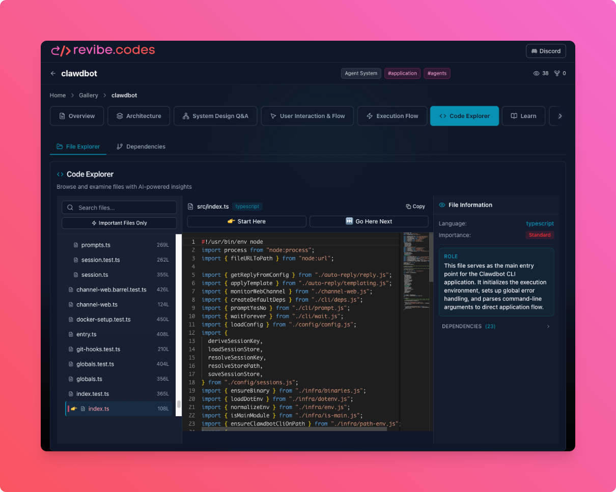 Revibe — Your codebase, fully understood media 5