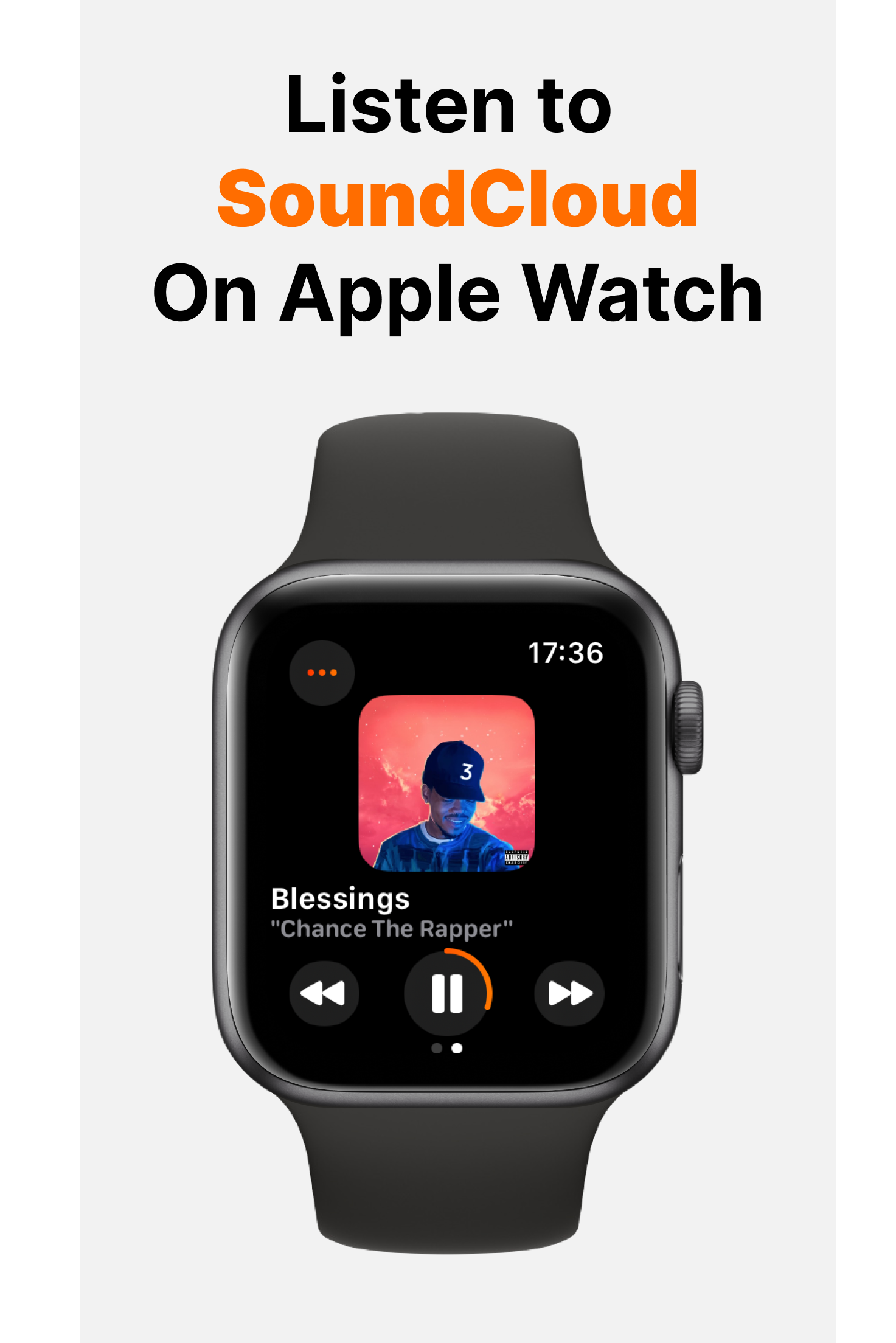 Watchcloud - Apple Watch'ta SoundCloud'u dinleyin medya 1