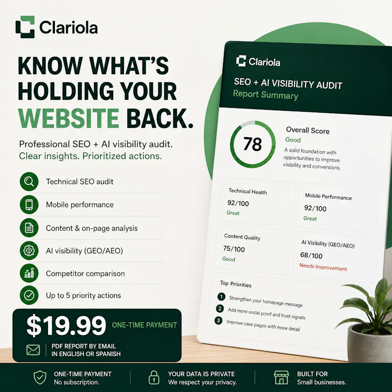 Clariola screenshot 2