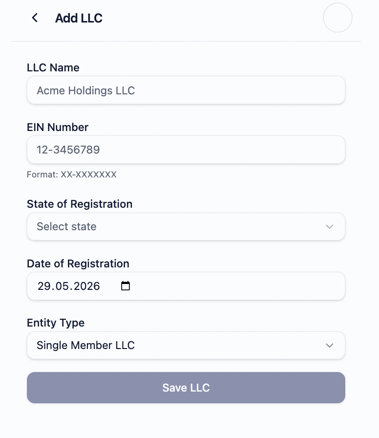 EntityKeep — LLC Compliance Manager gallery image