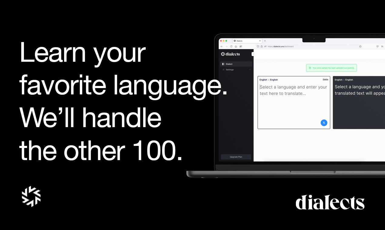 startuptile Dialects-Chat in 100’s of languages in your authentic voice