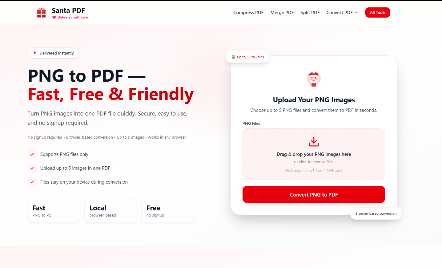 SantaPDF – Free PDF Tools (No Watermark) gallery image