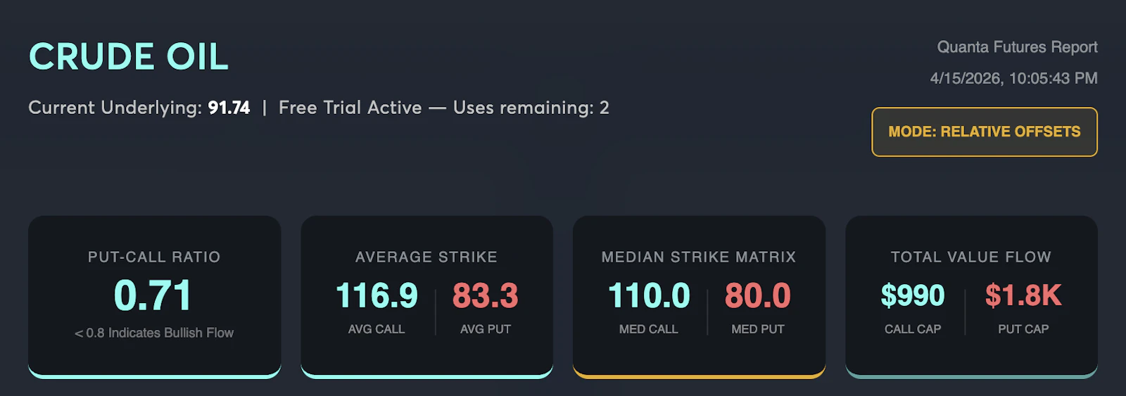 Quanta Futures screenshot 1