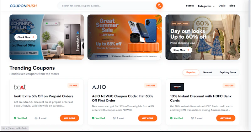 CouponPush screenshot 1