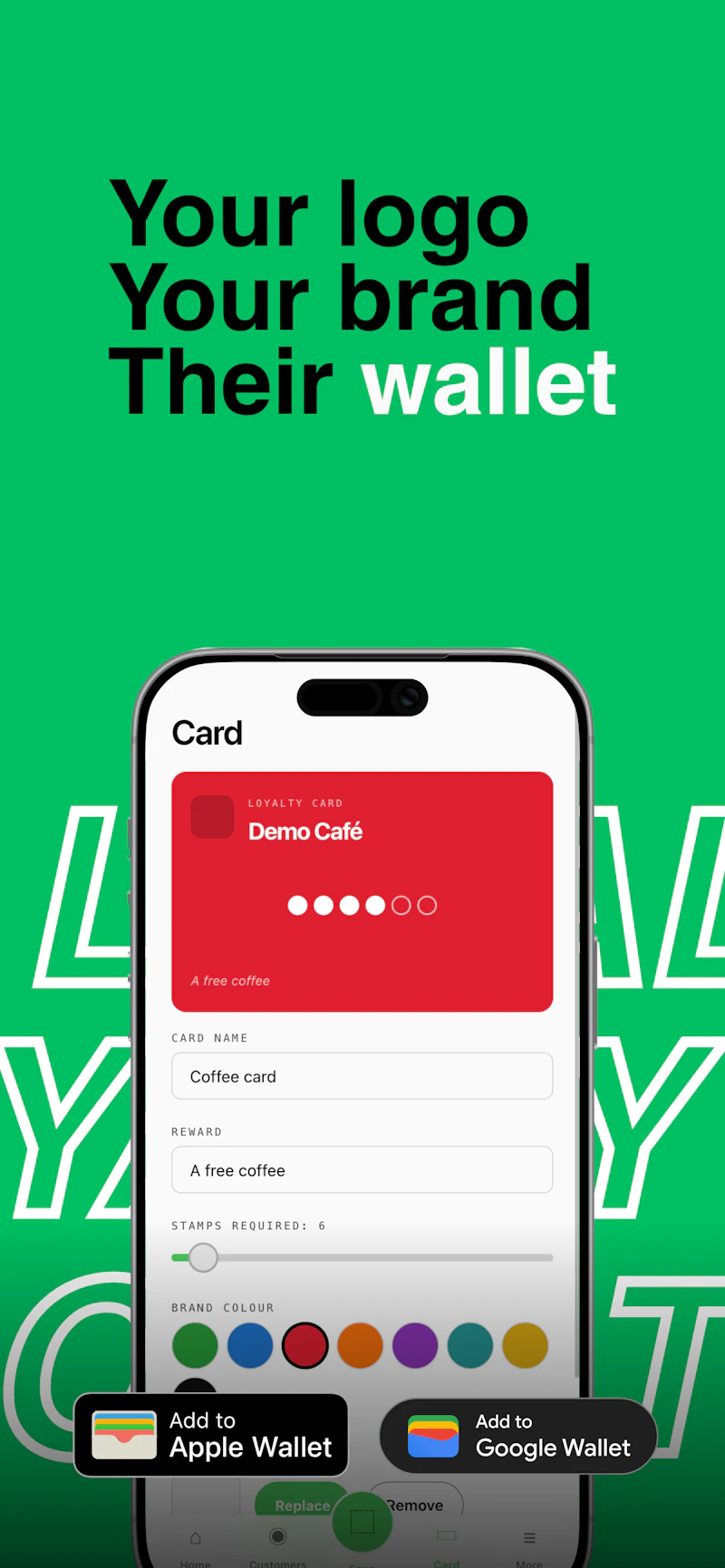 Apple & Google Wallet Stamp Cards screenshot 3