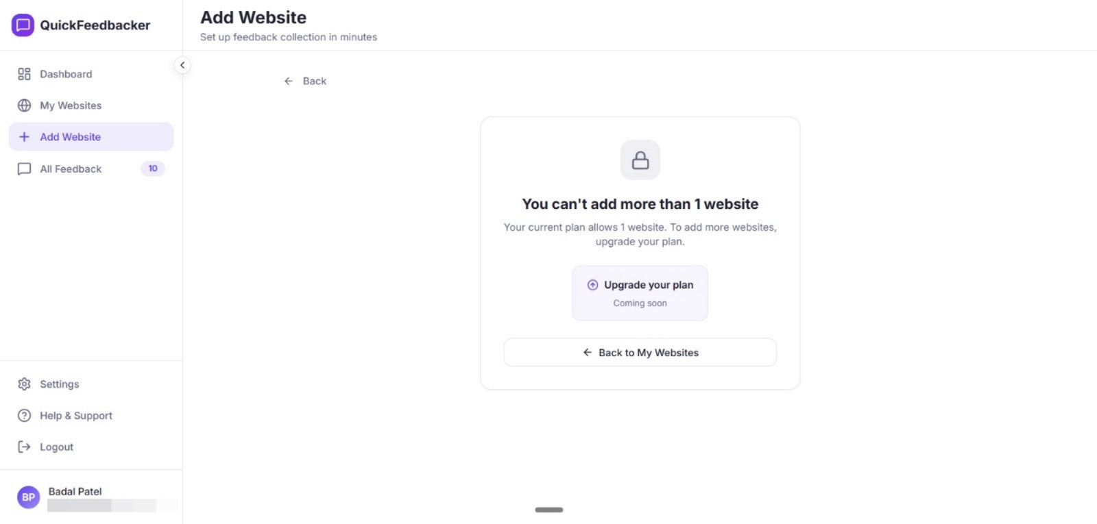QuickFeedbacker gallery image