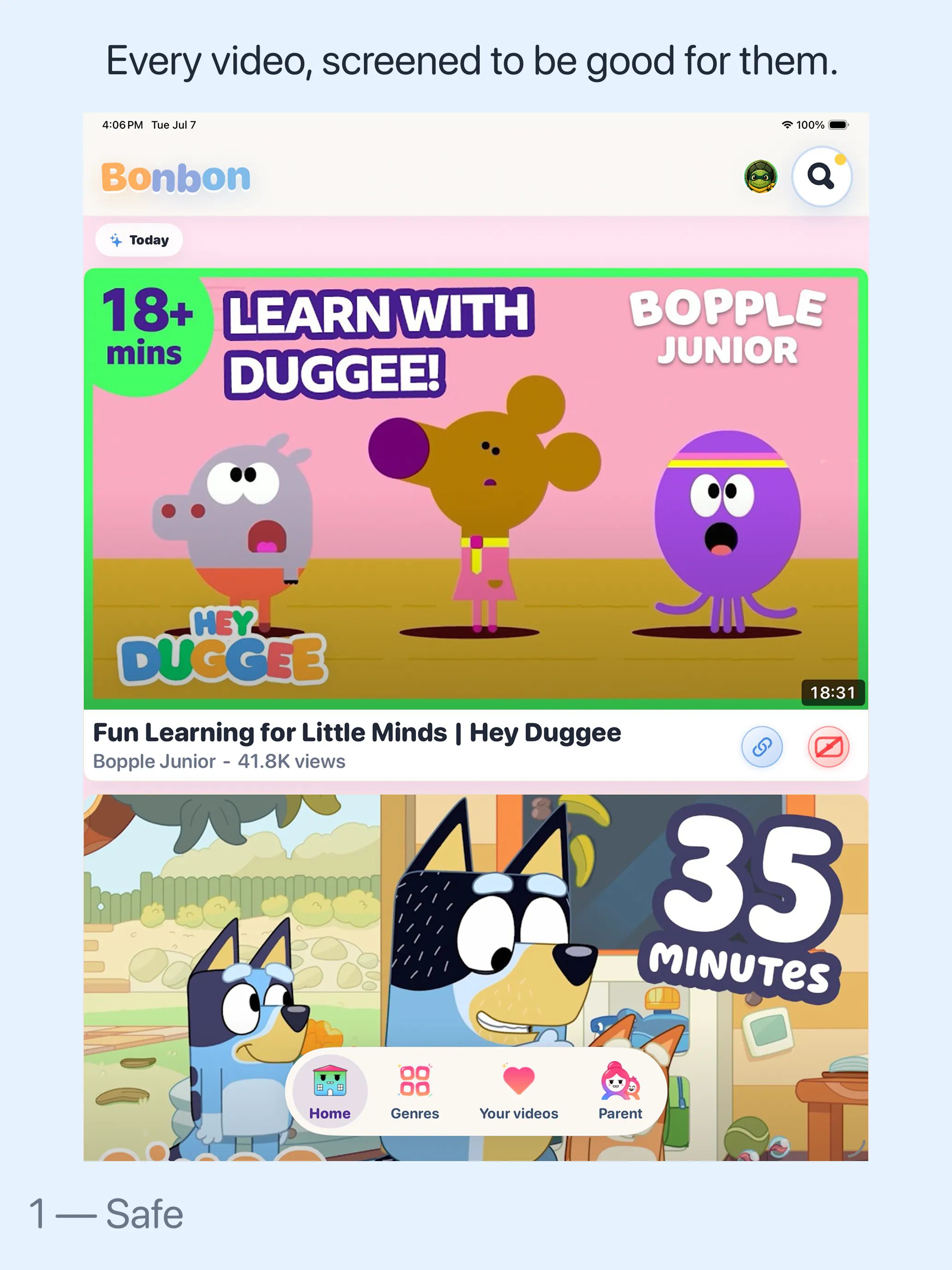 Bonbon — Safe videos for kids gallery image