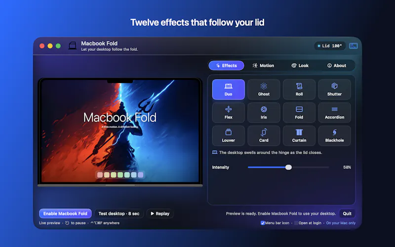 Macbook Duo - Fold like iPhone Duo screenshot 3