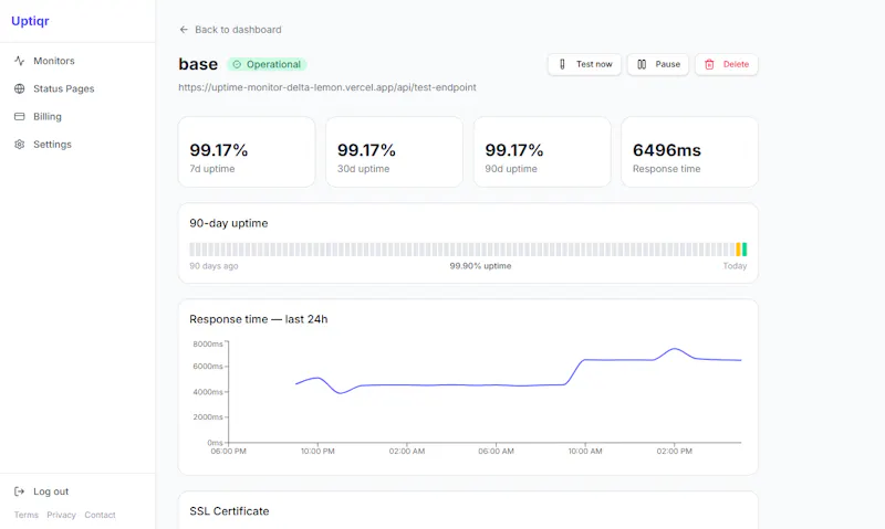 Uptiqr screenshot 5