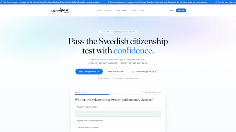 svenskpass screenshot 1