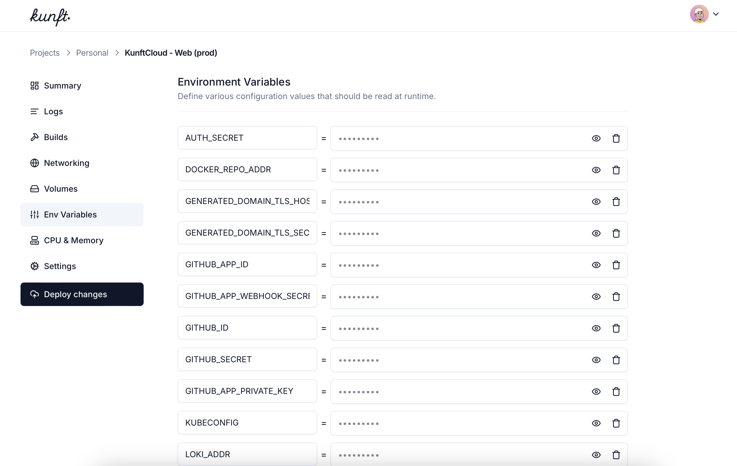 وسائط سحابة كونت - الحد الأدنى من العرف ، github ، وسحابة لتسهيل النشر 5