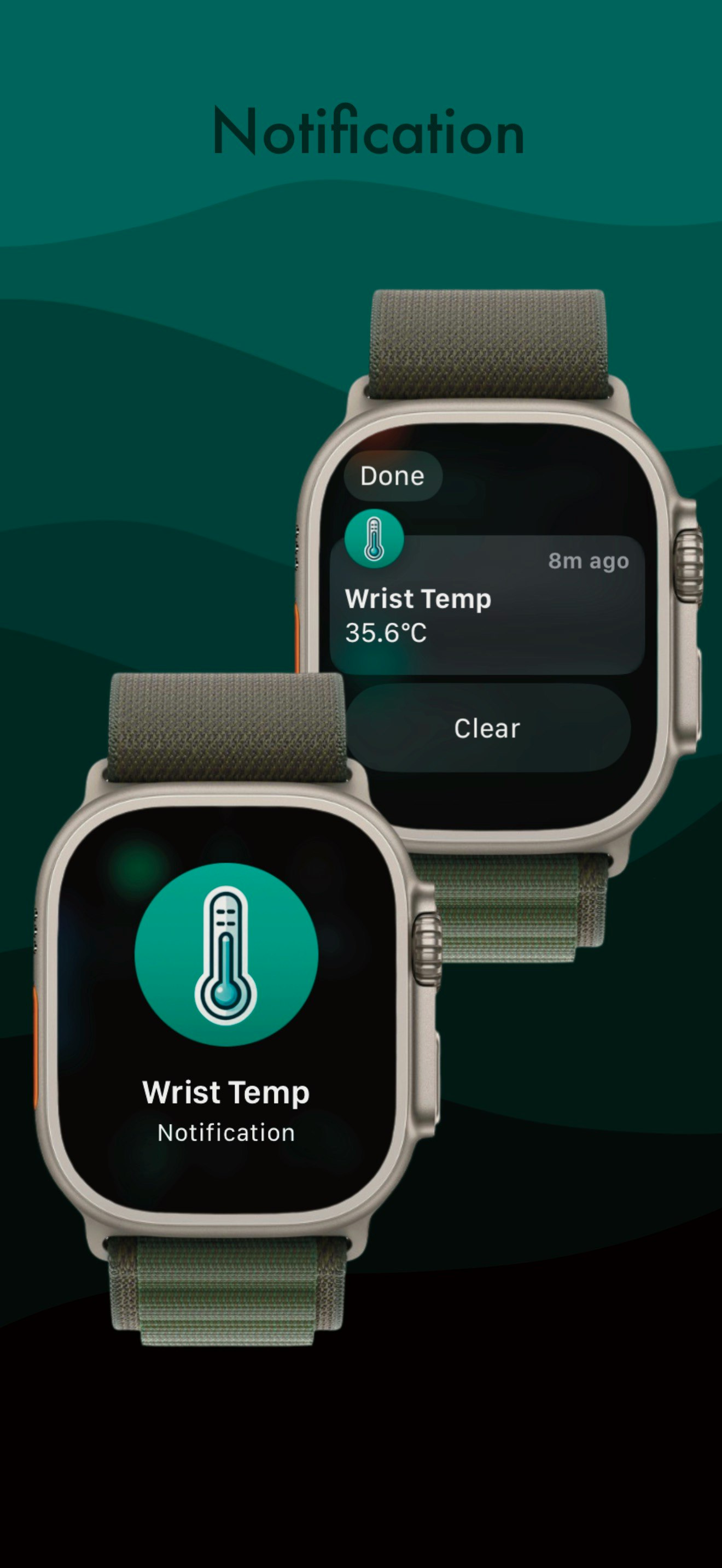 손목 온도를보십시오 - Apple Watch로 손목 온도를 추적하십시오 미디어 8