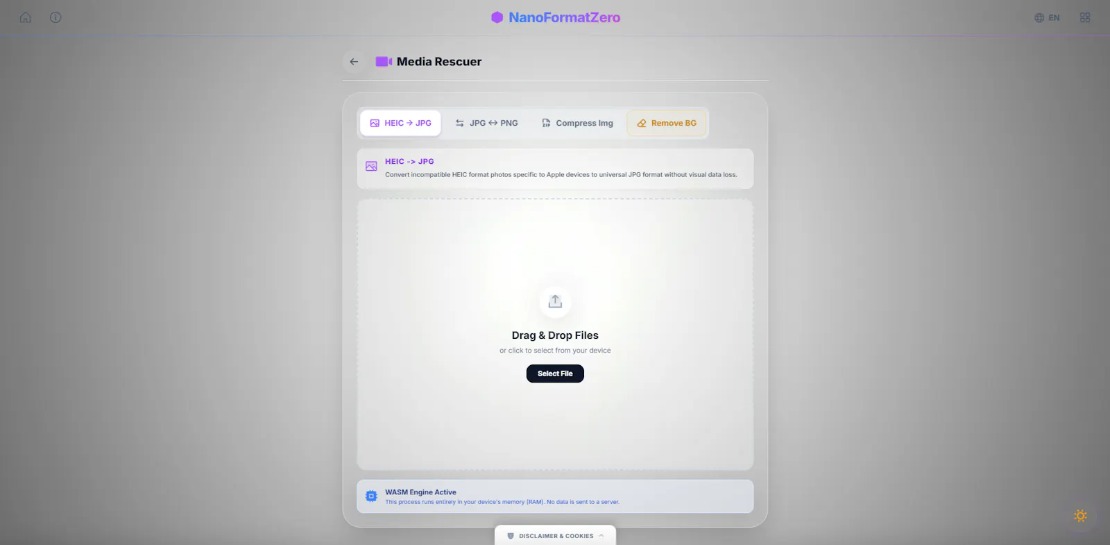 NanoFormatZero screenshot 6