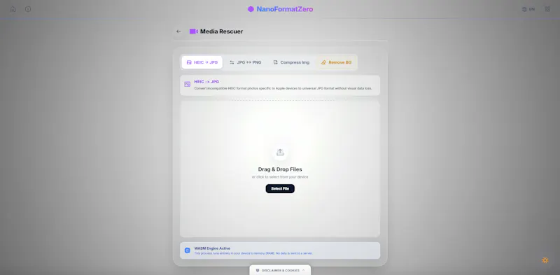 NanoFormatZero screenshot 6