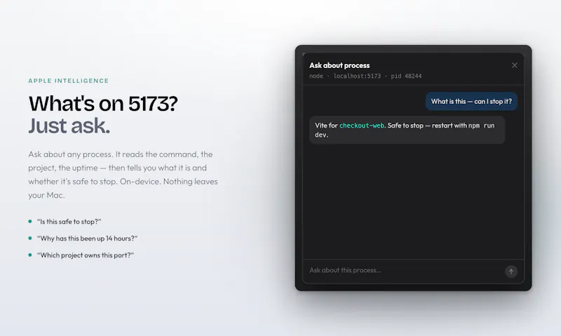 Port Radar for macOS screenshot 2