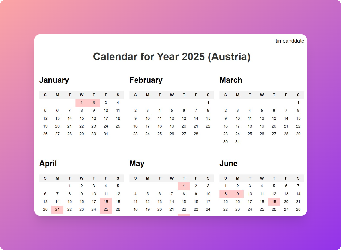 Kalender 2025 - Gemakkelijkste manier om de kalender van 2025 van elk land te bekijken media 1