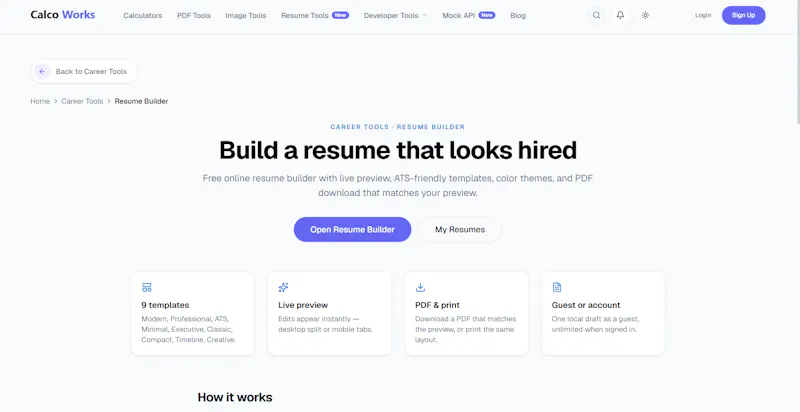 CalcoWorks screenshot 2