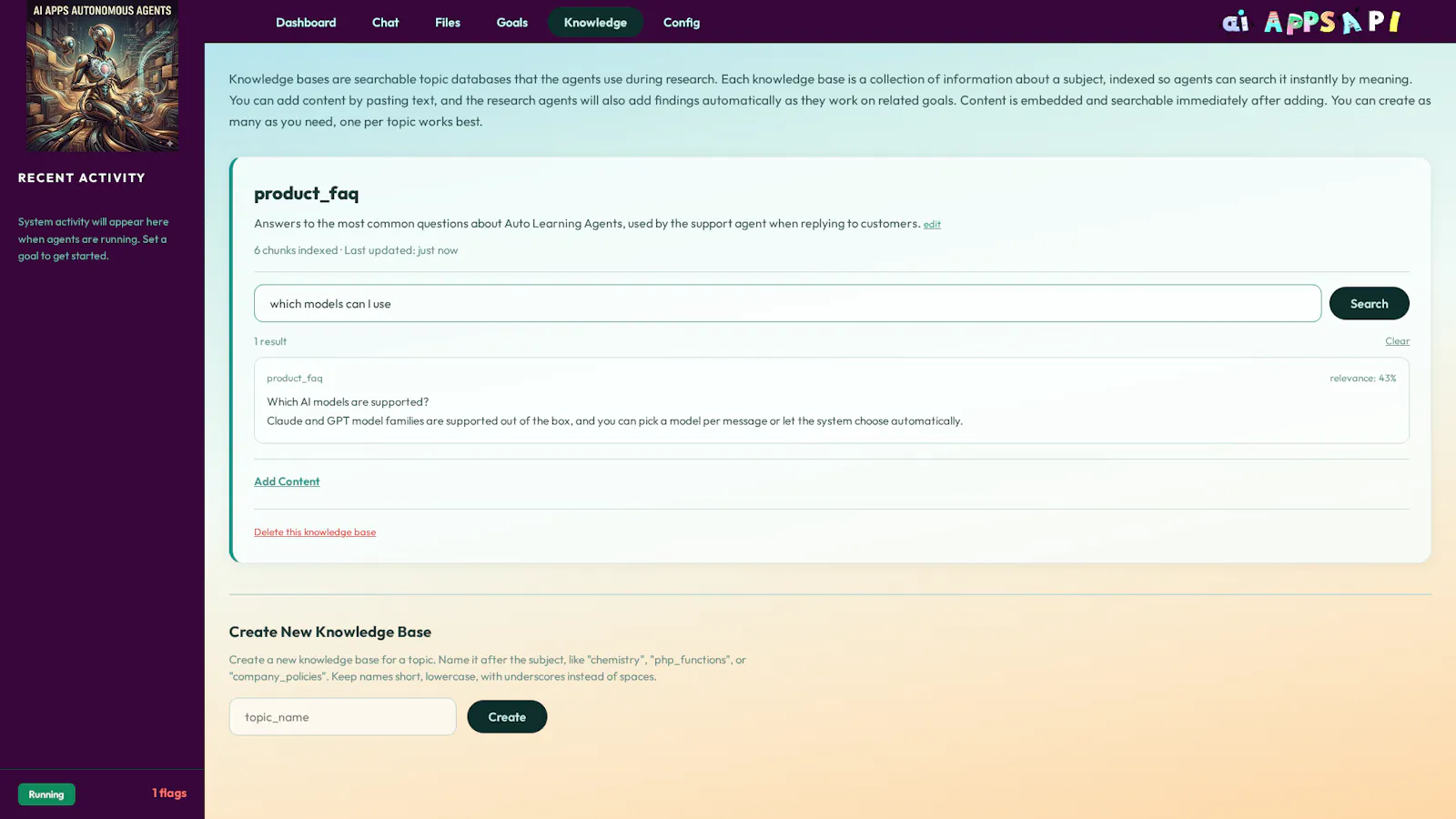 Auto Learning Agents screenshot 10