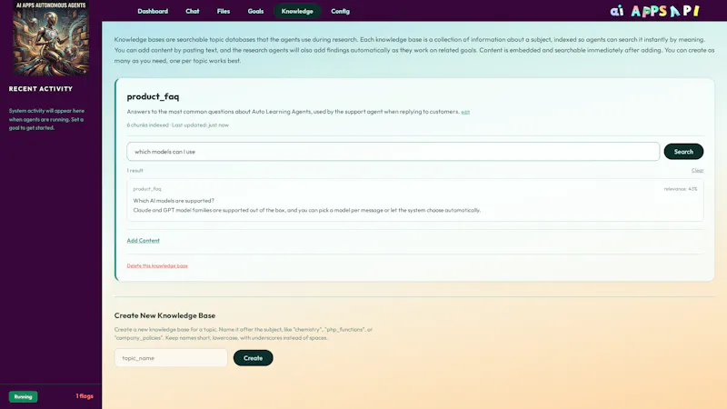 Auto Learning Agents screenshot 10