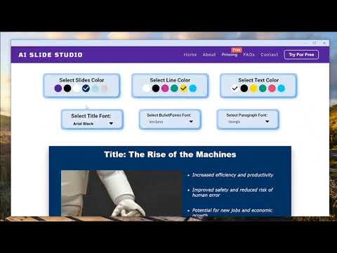 AI Slide Studio gallery image