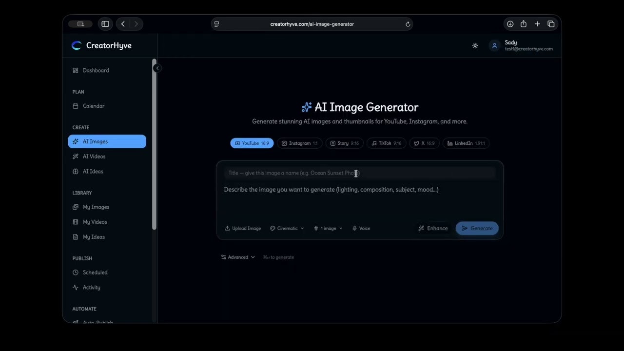 CreatorHyve gallery image