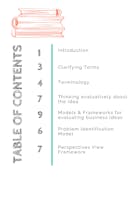 Ebook on Evaluating Business Ideas gallery image