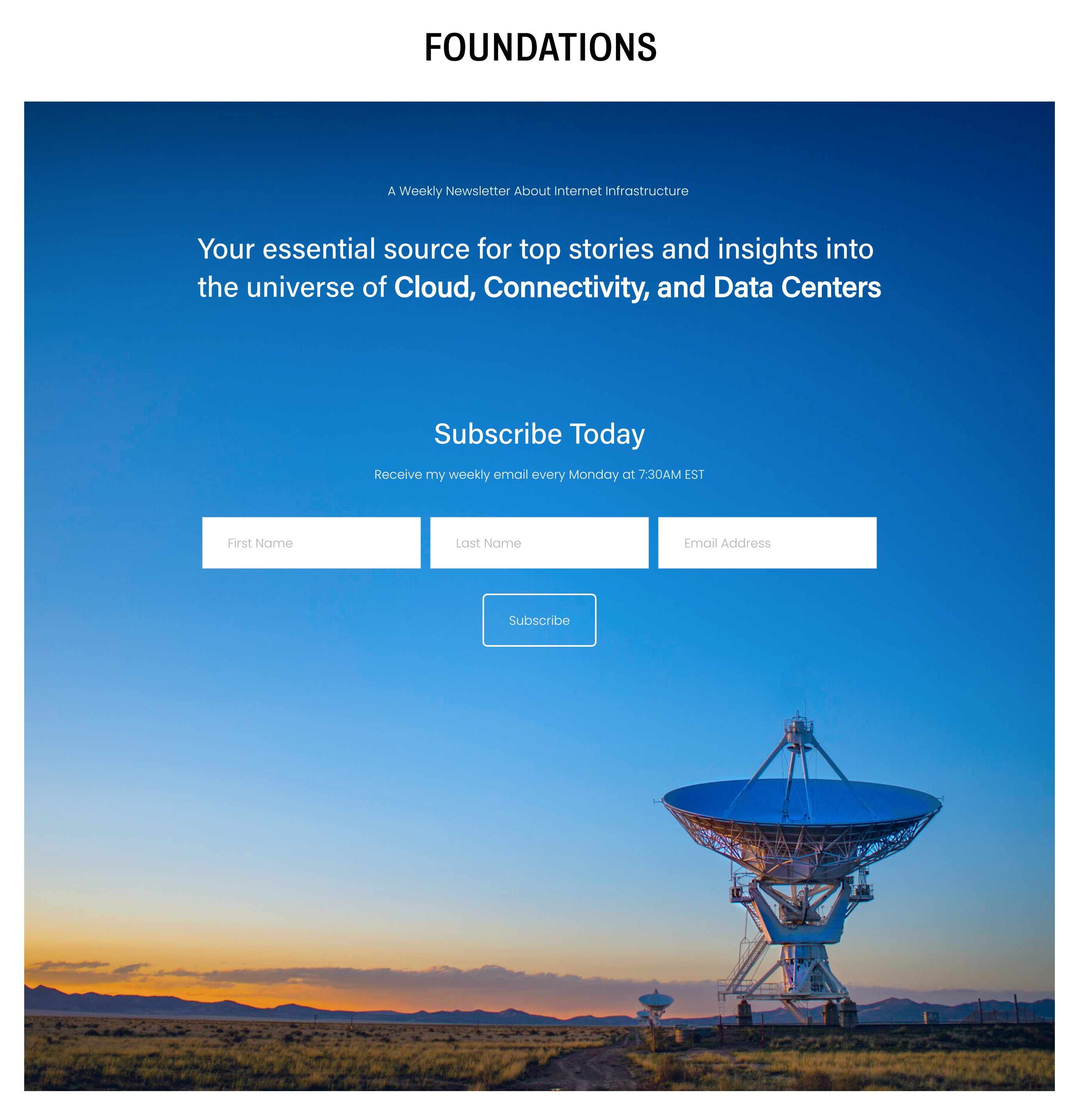 Foundations Newsletter gallery image
