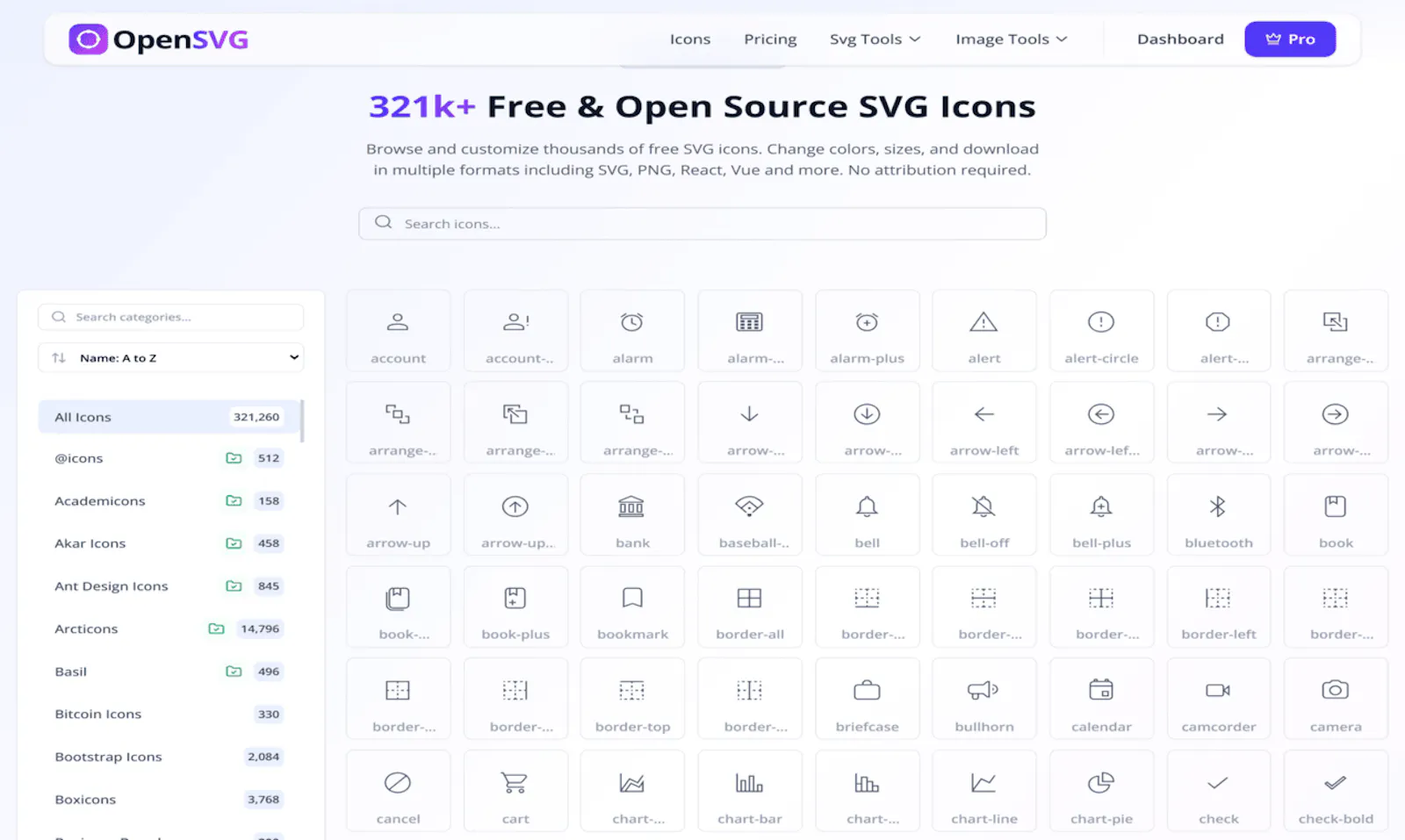 OpenSVG.dev screenshot 2