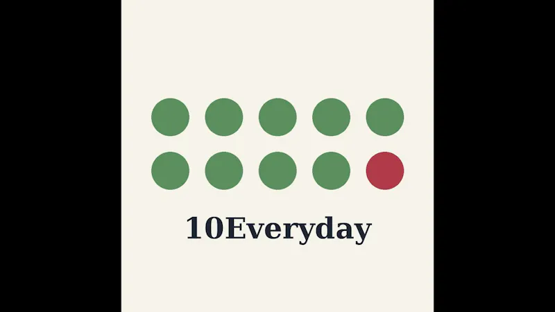 10Everyday screenshot 1 (video preview)