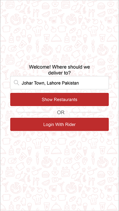 Food Delivery. Restaurant IOS gallery image