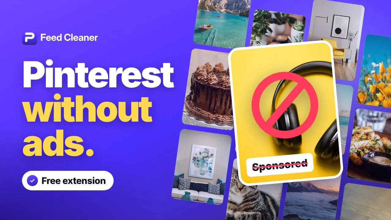 Feed Cleaner for Pinterest gallery image