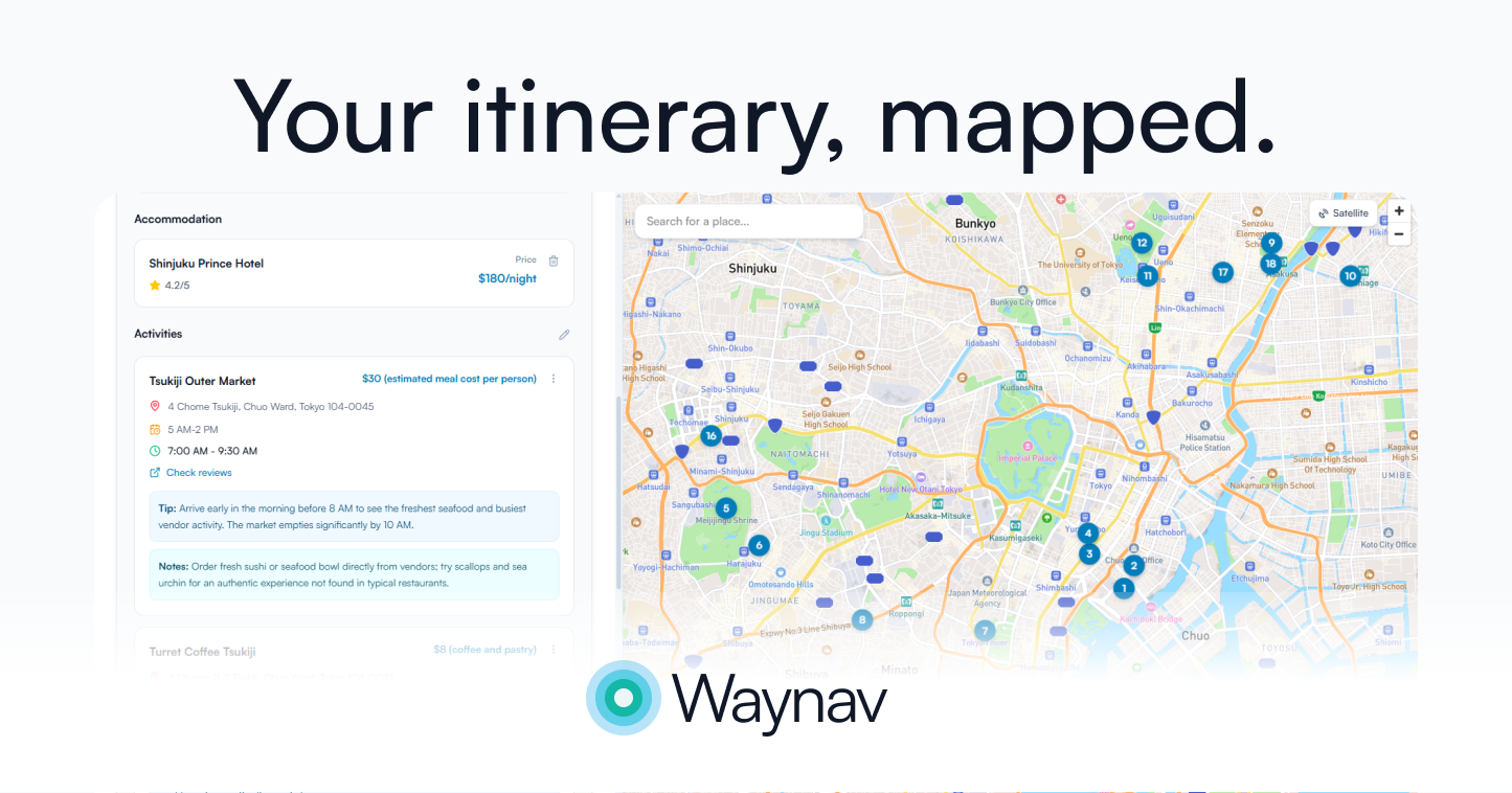 Waynav - Screenshot 2 showing product features and functionality