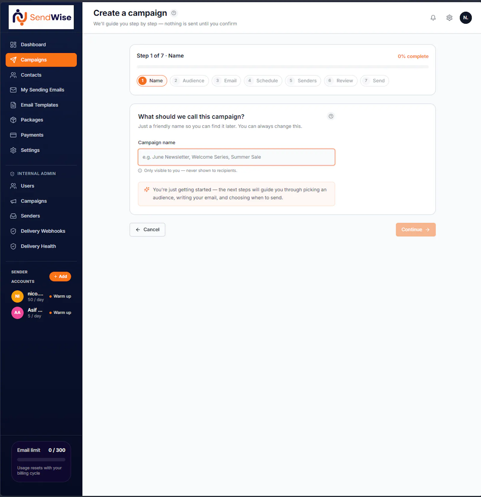 SendWise screenshot 3