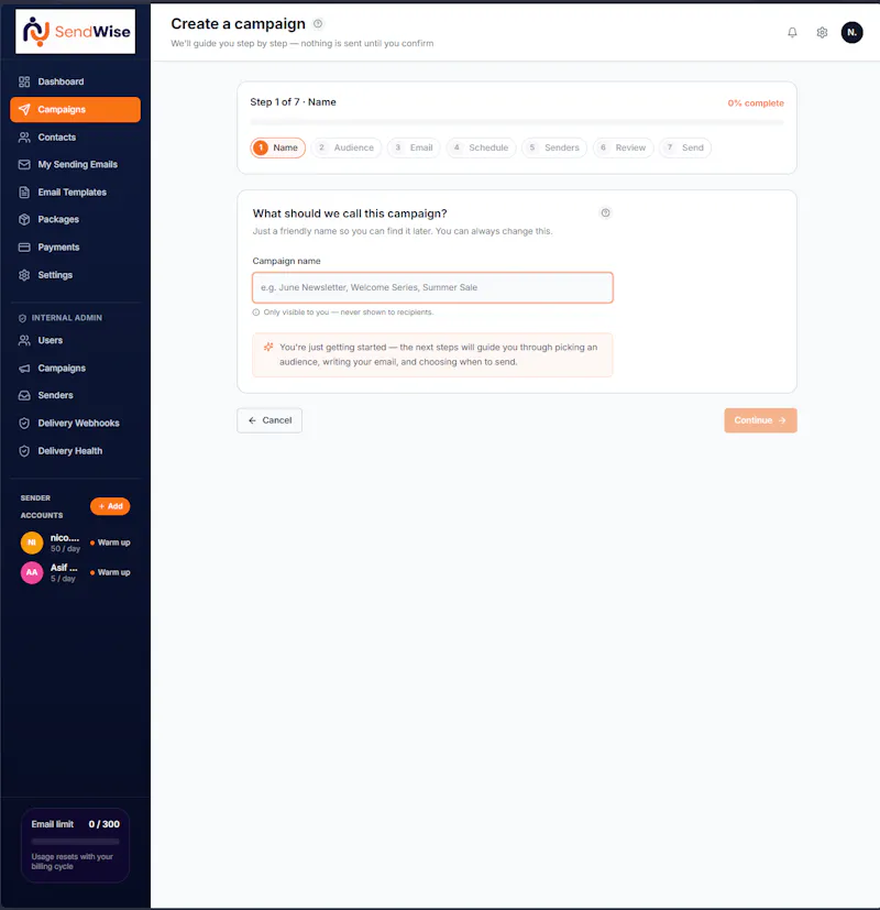 SendWise screenshot 3