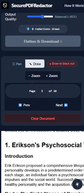 SecurePDFRedactor gallery image