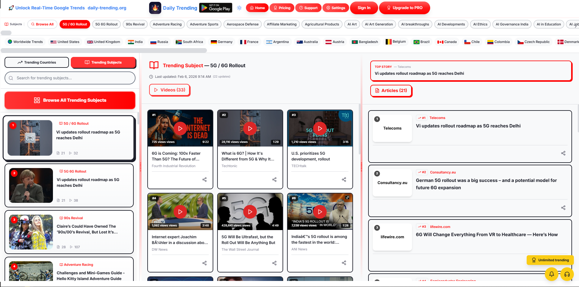 Unlock Power of Real time Google Trends - Product Hunt launch logo and brand identity
