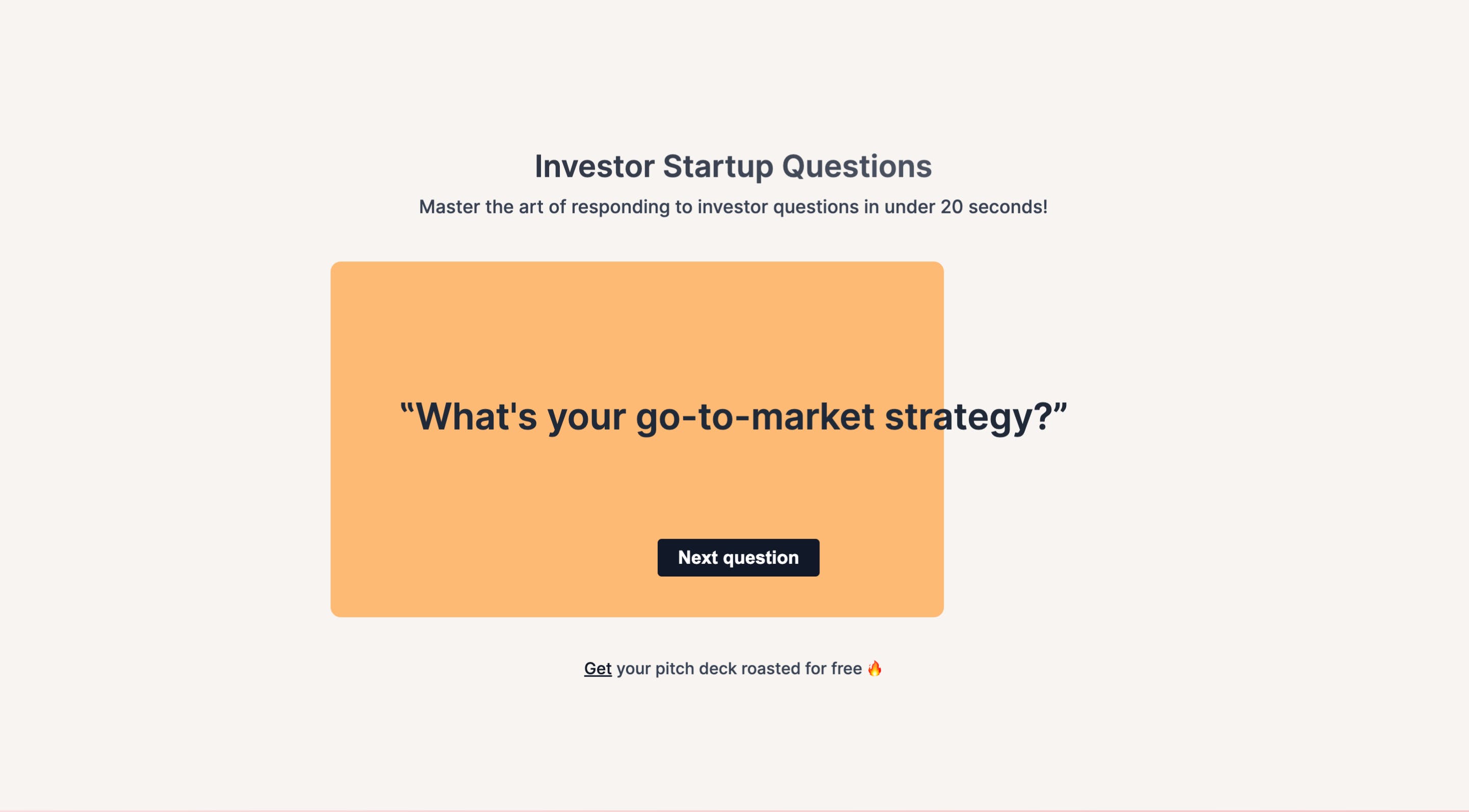 Investor Startup Questions media 1