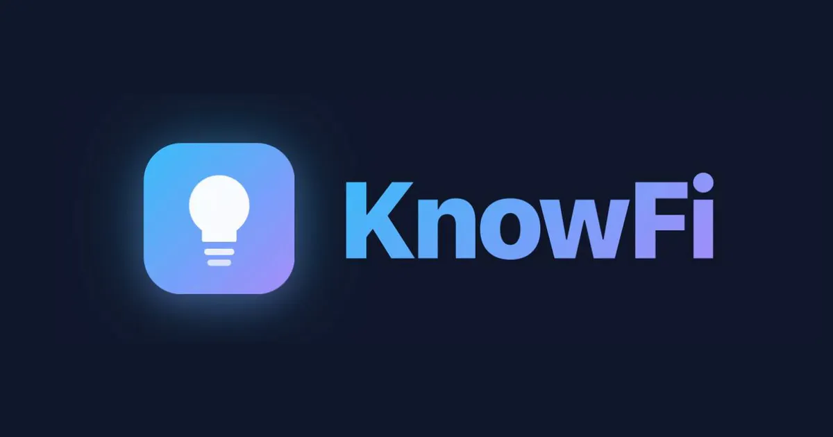 KnowFi 项目横幅