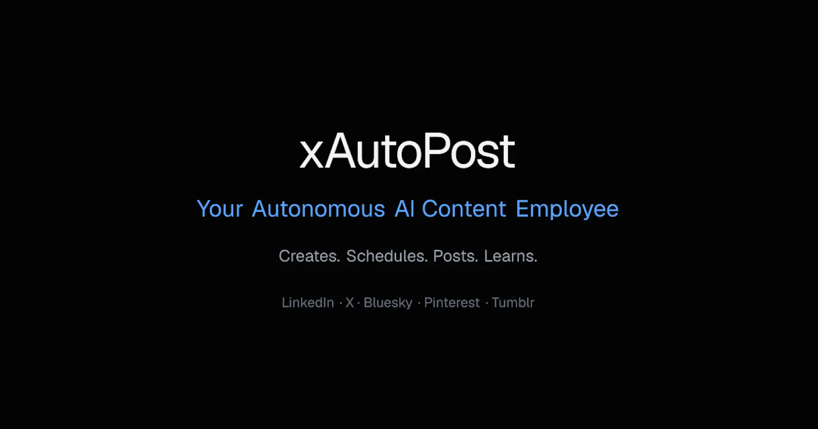xAutoPost screenshot 1