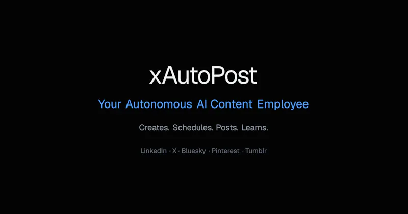xAutoPost screenshot 1
