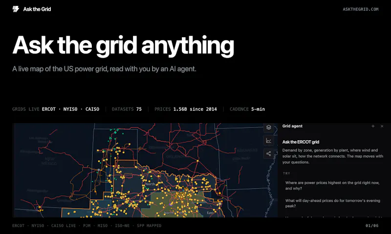 Ask the Grid screenshot 1