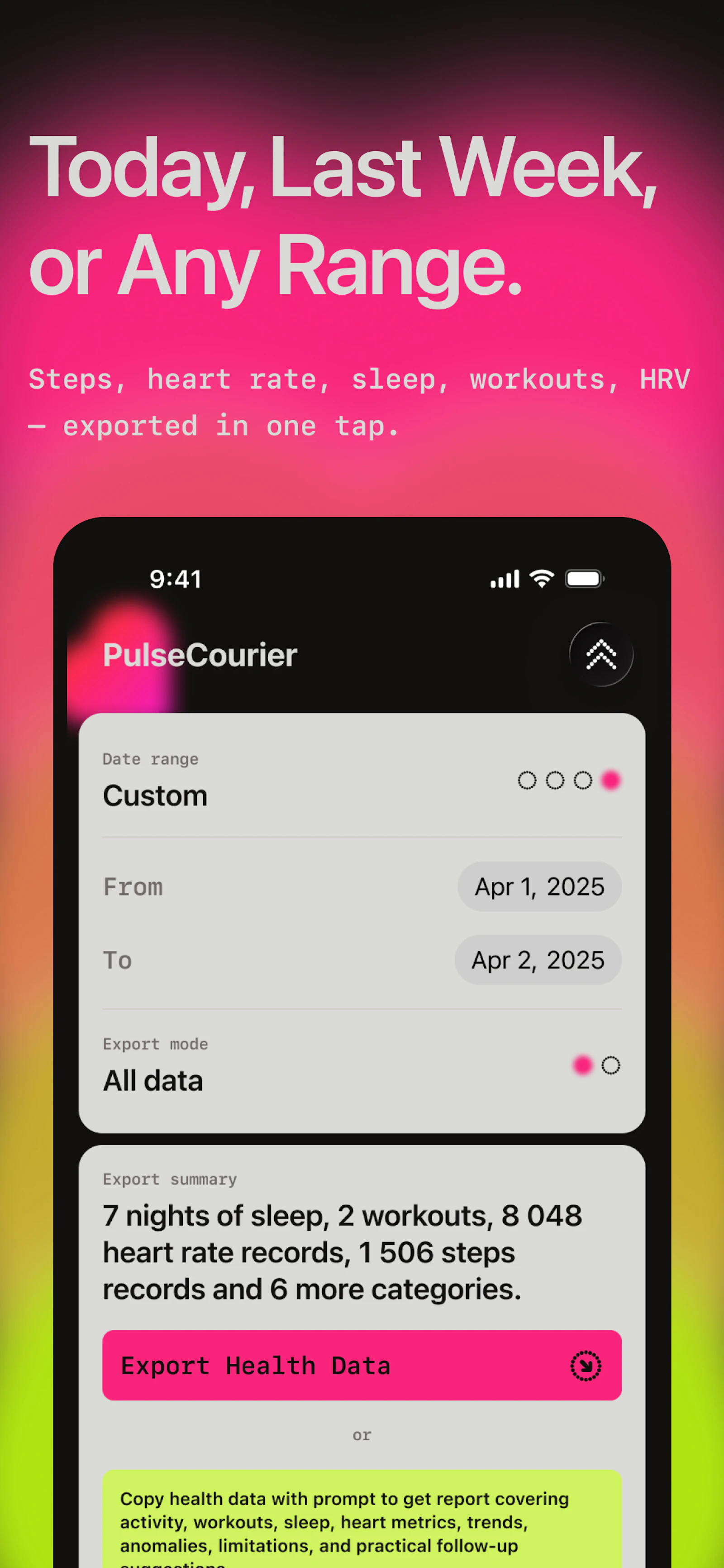 PulseCourier screenshot 3