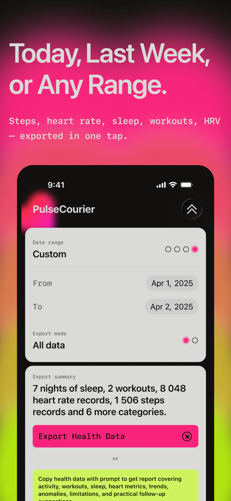 PulseCourier screenshot 3