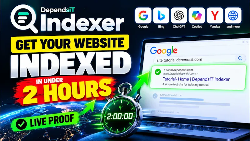 Search Engine Indexer (Lifetime Deal) screenshot 1 (video preview)