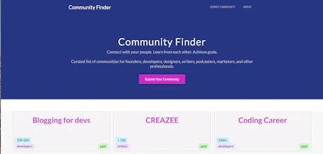 Community Finder gallery image