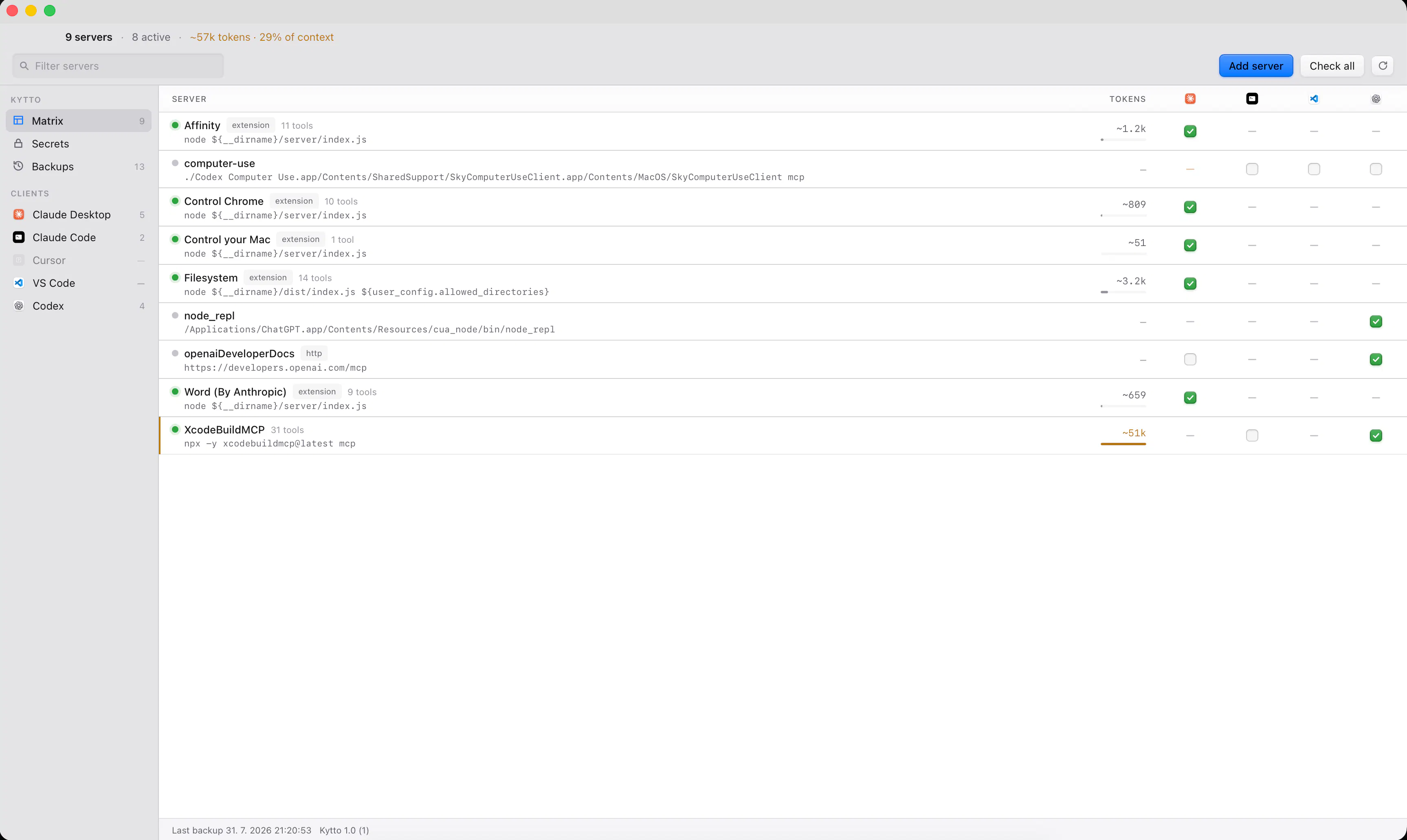 KyttoMCP screenshot 1