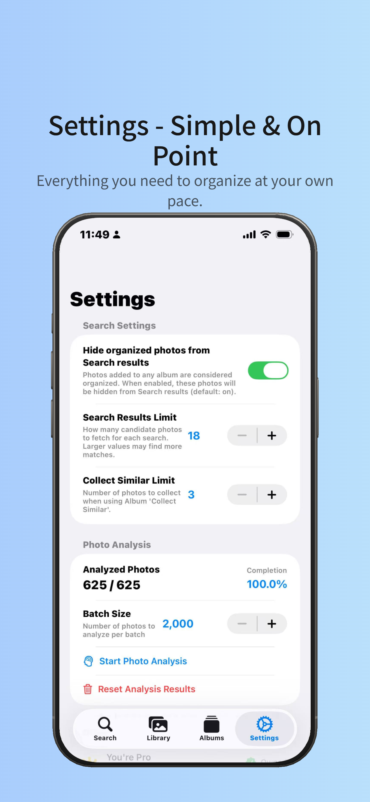PicSeek - Screenshot 3 showing product features and functionality