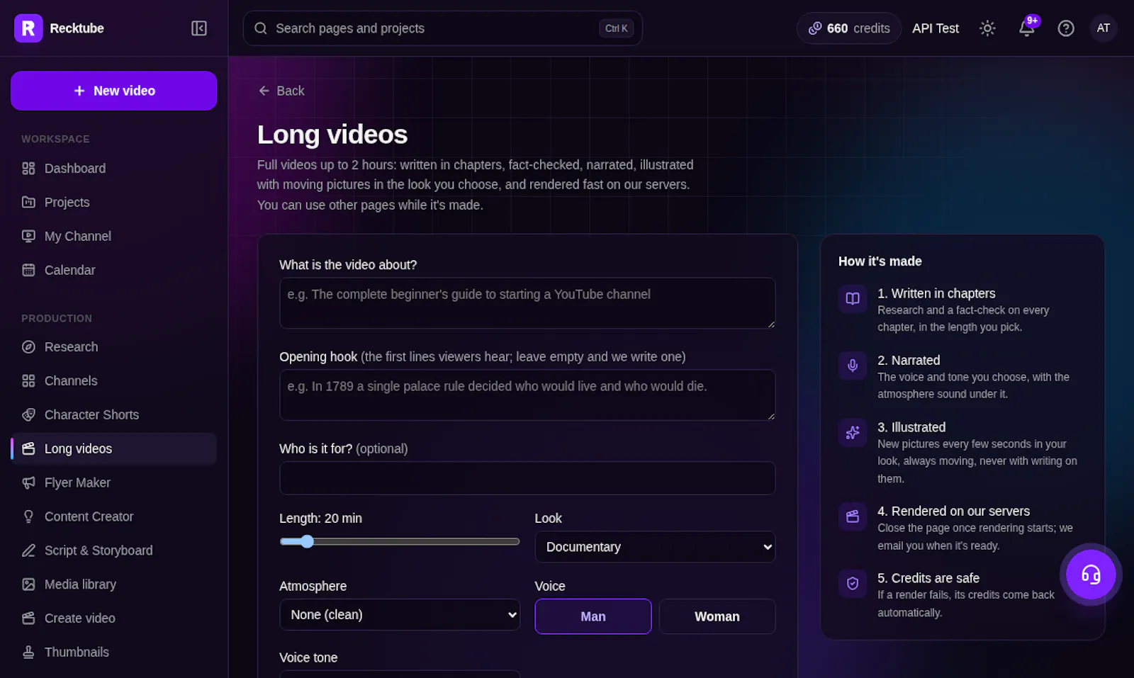 Recktube screenshot 3