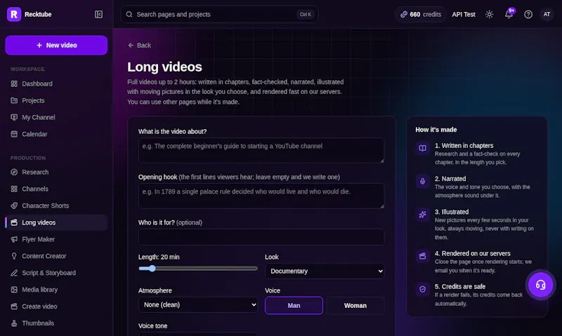 Recktube screenshot 3