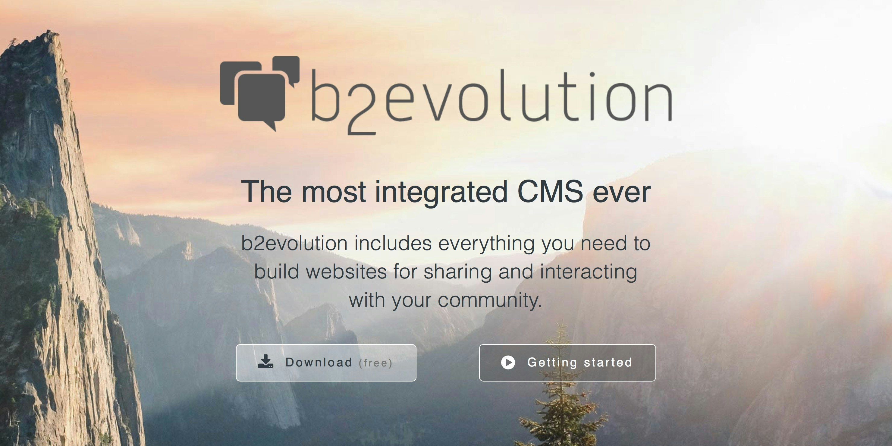 b2evolution blog/social CMS - A complete engine for your website! gallery image